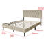 Lit plateforme tapissier Coventry-48106465-48106479