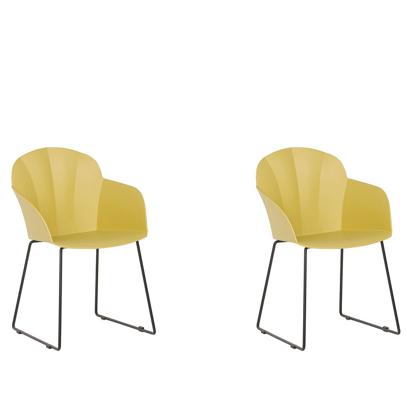 Bridgens 46cm H Armchair, Yellow