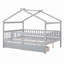 Lit en bois avec deux tiroirs-382175627-382175351