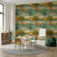 Papier peint moderne fantaisiste abstrait
