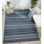 Lido Navy Blue/Cream Area Rug-2069452325