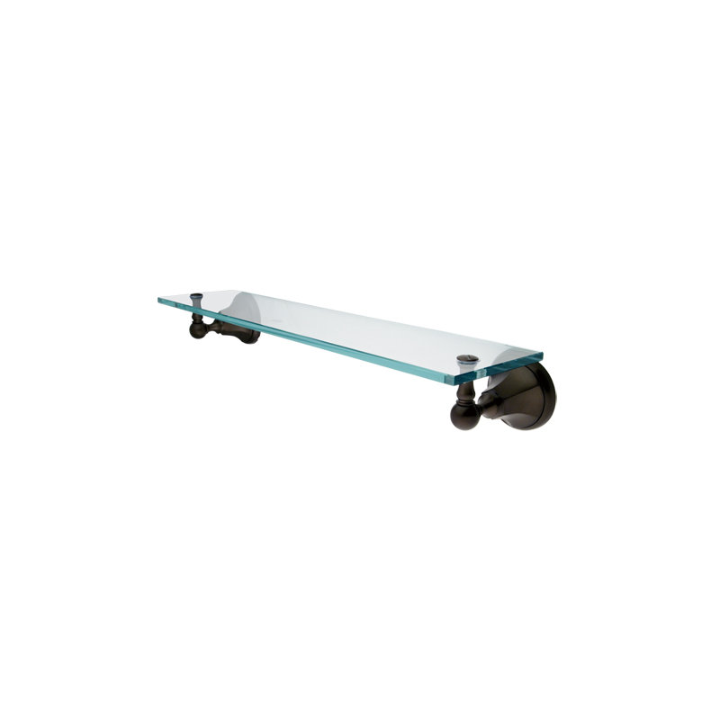 Metropolitan Bracket Shelf, Satin Nickel