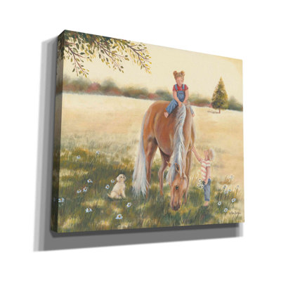" Good Friends I " by Pam Britton Painting Print