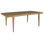 Maxwell Solid Oak Dining Table