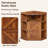 Corner Cabinet With Charging Station, Modern Home Office Storage Cabinet With 2 Outlets And 2 USB Ports, Triangle Bookshelf And Printer Stand With Barn Door For Small Spaces-1448005109