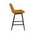 Cannell Upholstered Counter Stool with Metal Frame-857079428