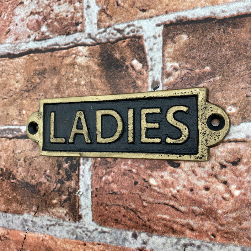 Kalama Ladies Door Sign