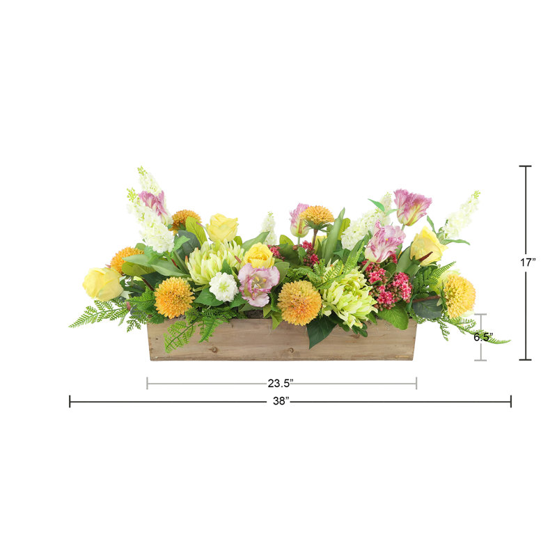 Mixed Spring Centerpiece
