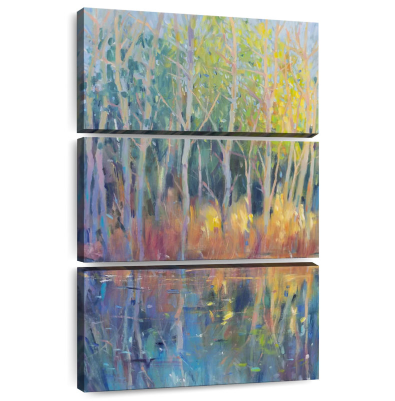 Arbres réfléchis Alvord I, H 32 po x l 20 po