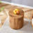 Small Cylindrical Coffee Table, Living Room Table