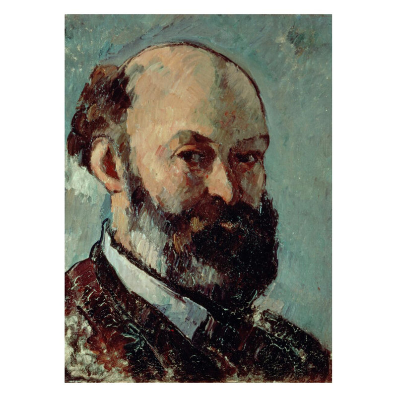 Autoportrait Paul Cézanne, estampe numérique, H 28 po x l 22 po