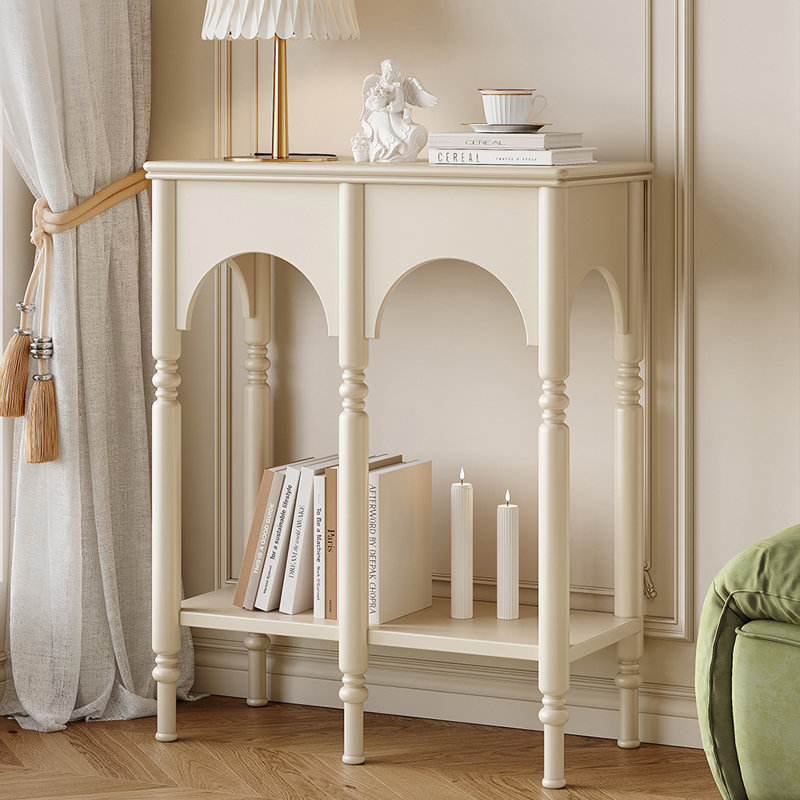 Console française de style crème française.