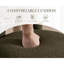 49.5cm H Faux Fur Upholstered Metal Accent-870582930