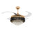 42" Modern Crystal Ceiling Fan Light with Remote Control