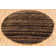 Tapis brun foncé Dorothy