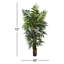 Thisbe 72'' Faux Palm Tree in Pot