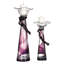 Daggett Glass Tabletop Candlestick with Candle Included