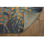 Tapis lavable intérieur / extérieur bleu marine Kivett-460843814
