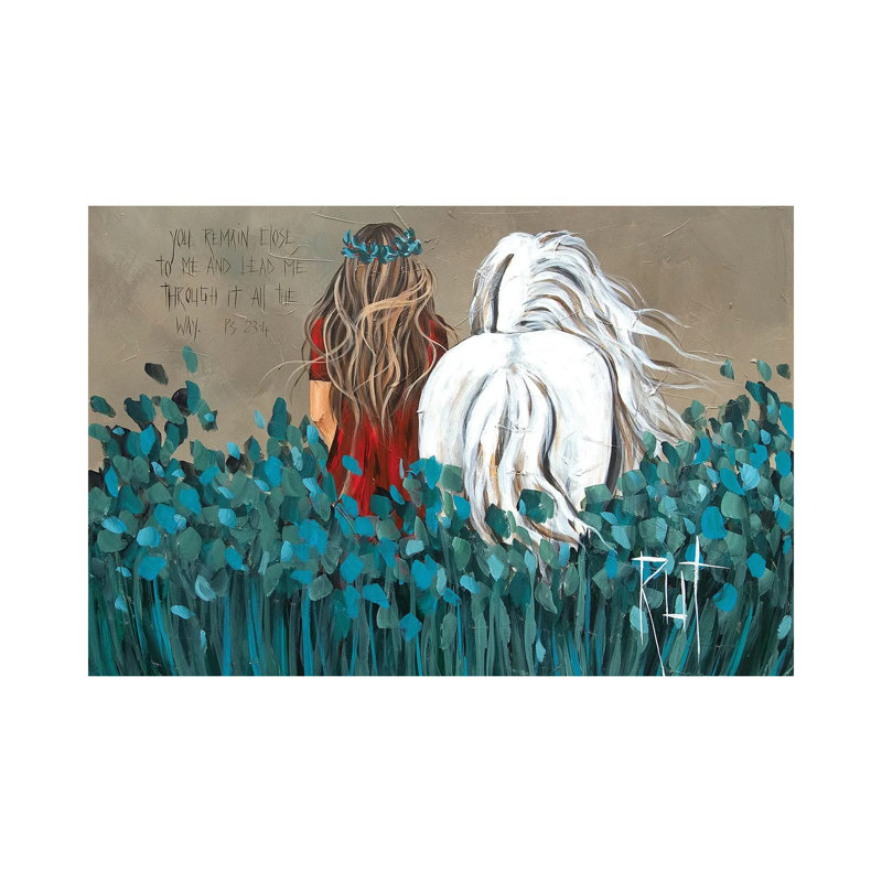 «You Remain Close» - Giclée sur toile tendue avec châssis, H 12 po x l 18 po