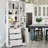 Latitude Run 71" H X 29.5" W Storage Bookcase Cube Bookshelf with Display Shelves, Drawers and Doors-680067124