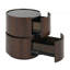 Table d'appoint ronde de haute qualité avec rangement double couche-1120437230