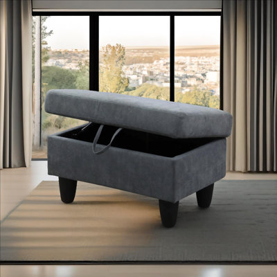 Repose-pieds en flanelle Verona