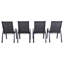 Fauteuil de patio empilable Abbie-Lea