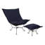 Fauteuil Scroll Puff Titanium - Barbet Royal-315891973
