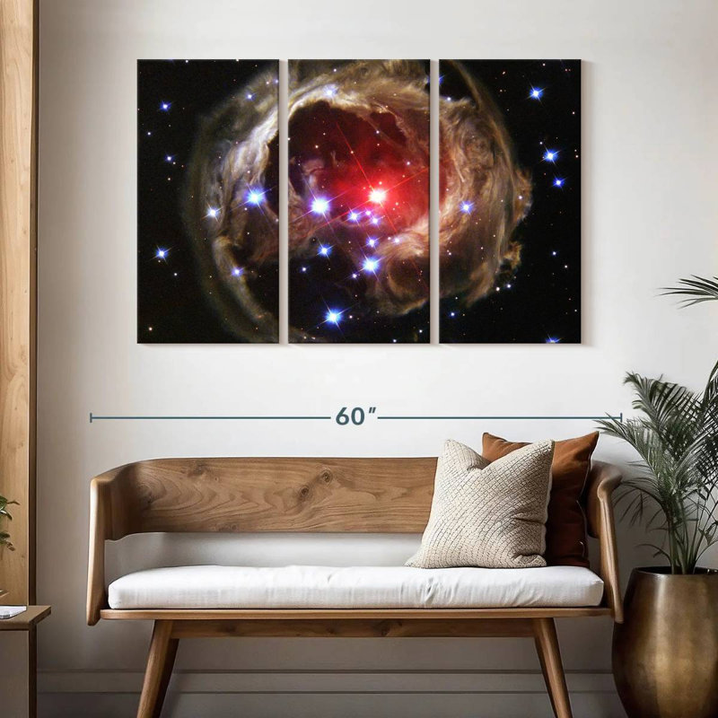 Oberle Crab Nebula, 32" H x 50" W