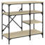 Baker's Rack 90X40x84 Cm Engineered Wood And Metal-1773472304