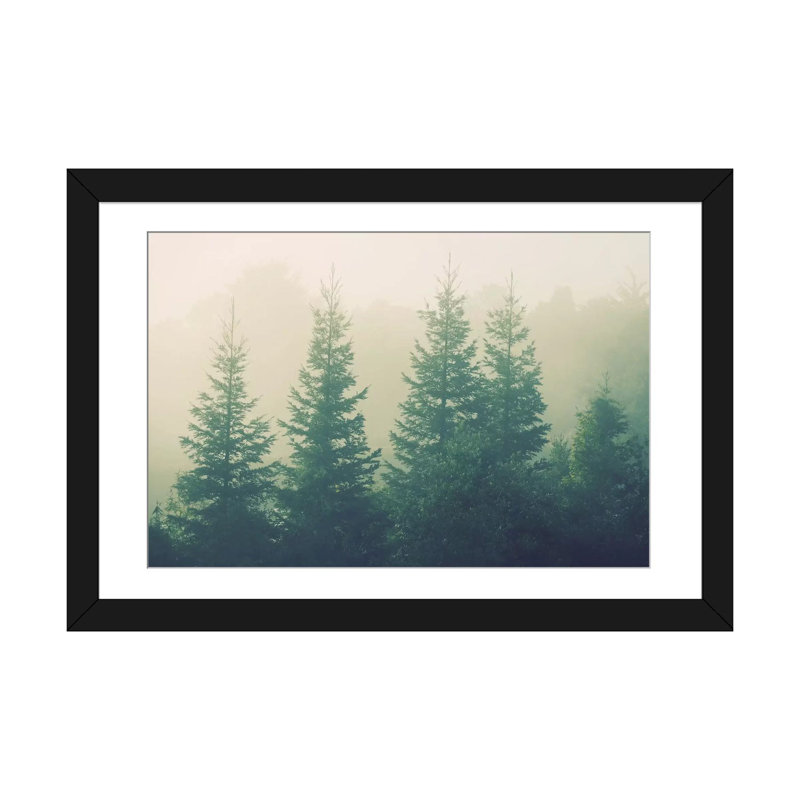 Impression sur toile tendue, reproduction de photo sur toile tendue, H 16 po x l 24 po x P 1 po, Papier d'art encadré noir