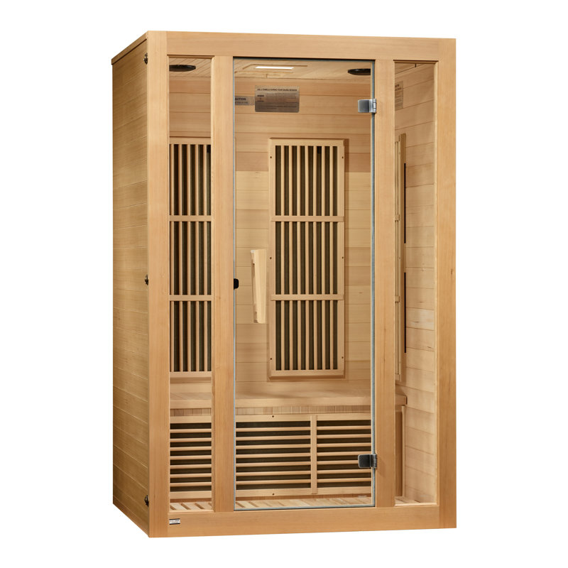 Dynamic Saunas 2 - Person FAR Infrared Sauna in Hemlock
