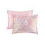 Ensemble d'édredon imprimé métallique avec coussin décoratif simple / simple TG-130785844