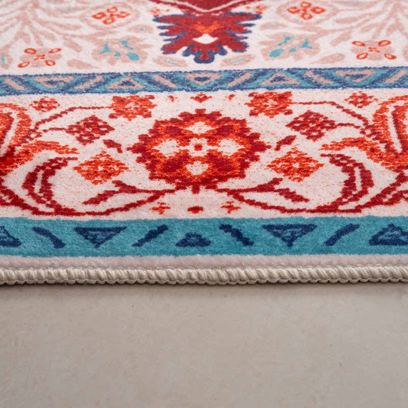 Harner Flannel Washable Rugs 20" x 60" or 24" x 36", Runner 1'8" x 5'