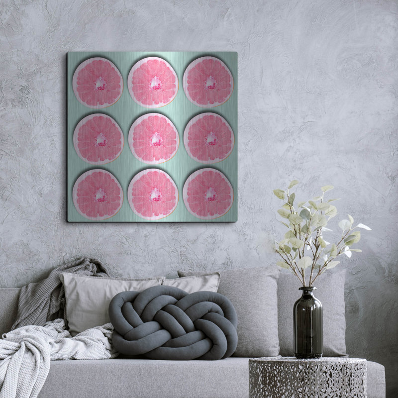 " Grapefruit " by Mark Ashkenazi, 36" H x 36" W