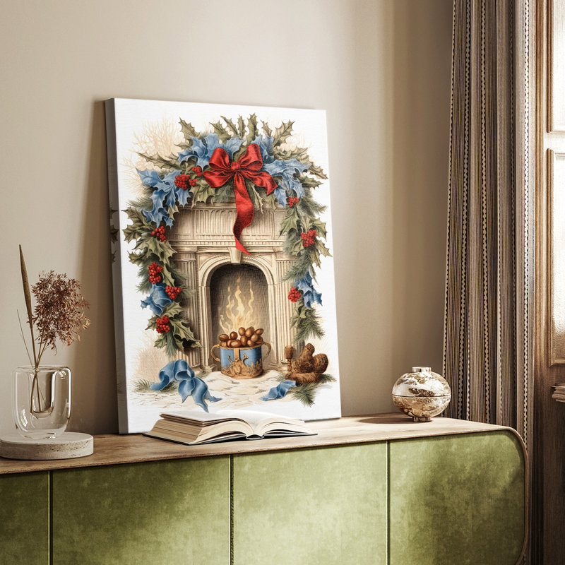 CDLIV de Noël, art de Noël sur mesure, galerie Cavas, H 12 po x l 8 po