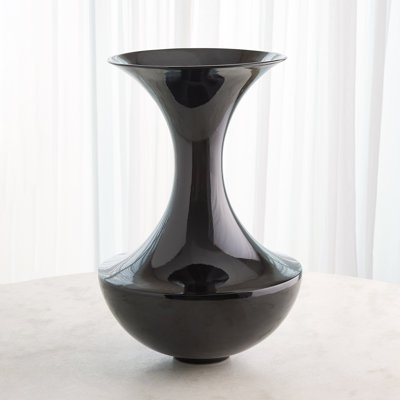 Trumpet Vase-Black
