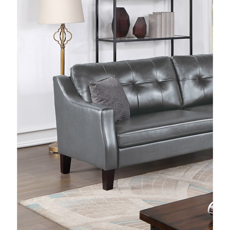 Ensemble de canapés 2 pièces Modern Modern, Light Grey