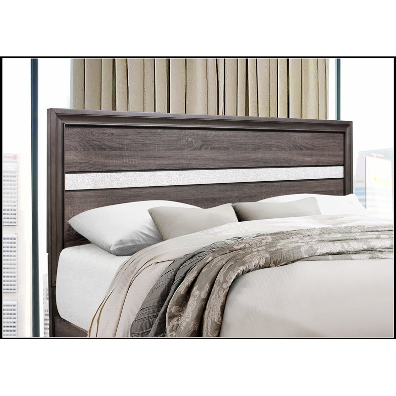 Lit Ryder Sparkle Grey avec pied de lit à deux tiroirs, combinant élégance et rangement pour une chambre à coucher élégante et fonctionnelle