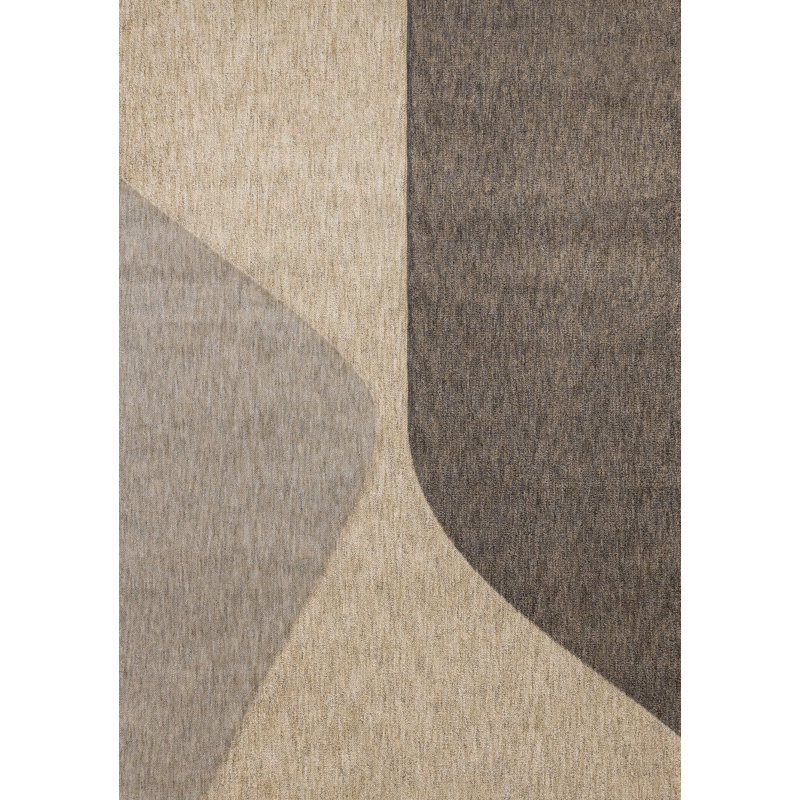 Tapis à poils longs Solara, Rectangle 5 pi 3 po x 7 pi 7 po