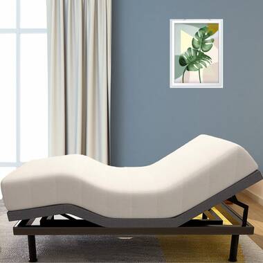 Wayfair Sleep™ 15 Massaging Zero Gravity Adjustable Bed with Wireless  Remote & Reviews