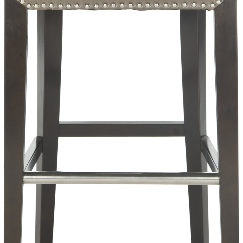 Tabouret de bar et de comptoir Aleshia, Tabouret de bar (hauteur du siège 29,3 po), Brun