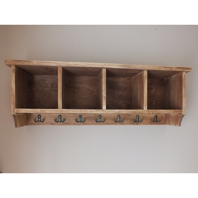 Wall 7 - Hook Wall Mounted Coat Rack