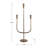 Hand-Forged Metal Candelabra-1654956975