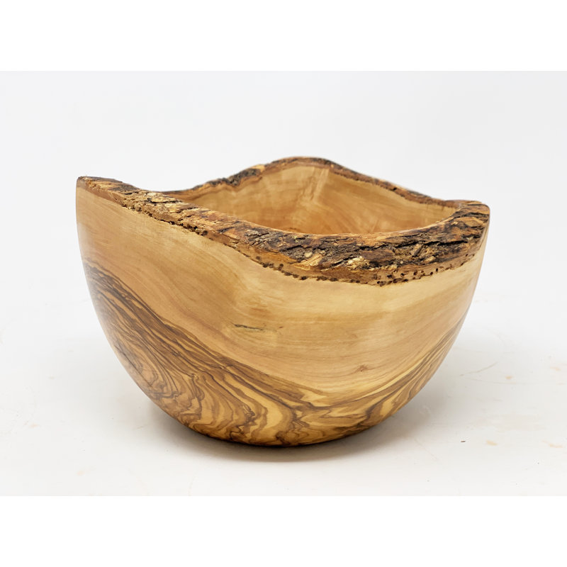 August Grove Fez Wood Sweet Bowl