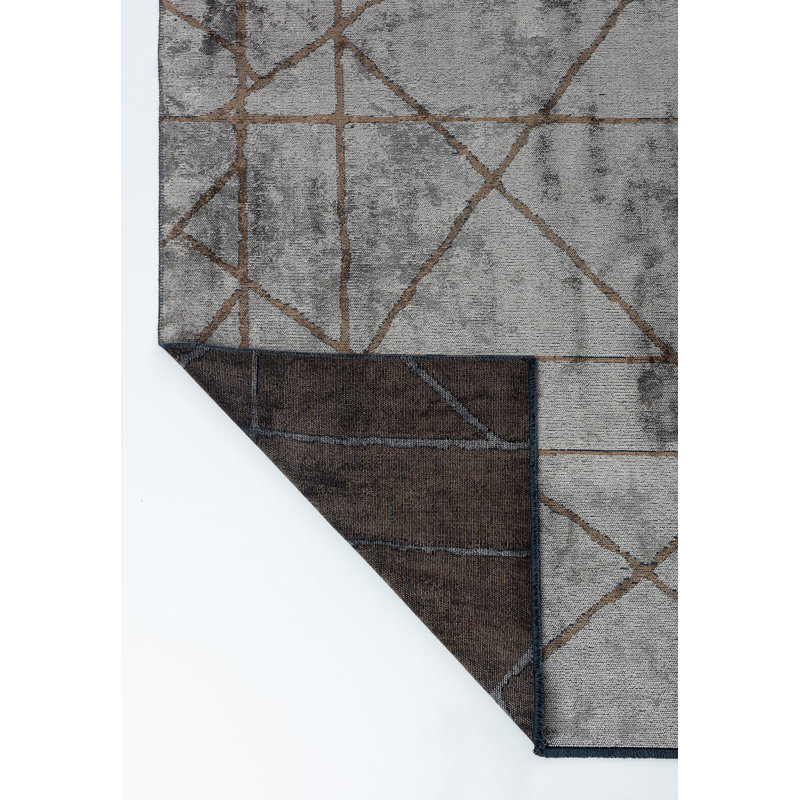 Rapture Abstract Area Rug, Rectangle 6'7" x 8'3"
