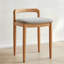Tabouret de maquillage (naturel)