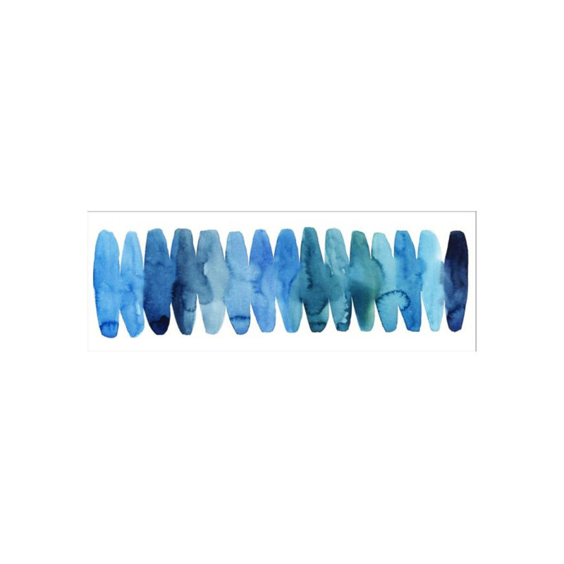 Stay Calm Print by Guseul Park, 30" H x 83" W x 1.5" D, Knife Gel