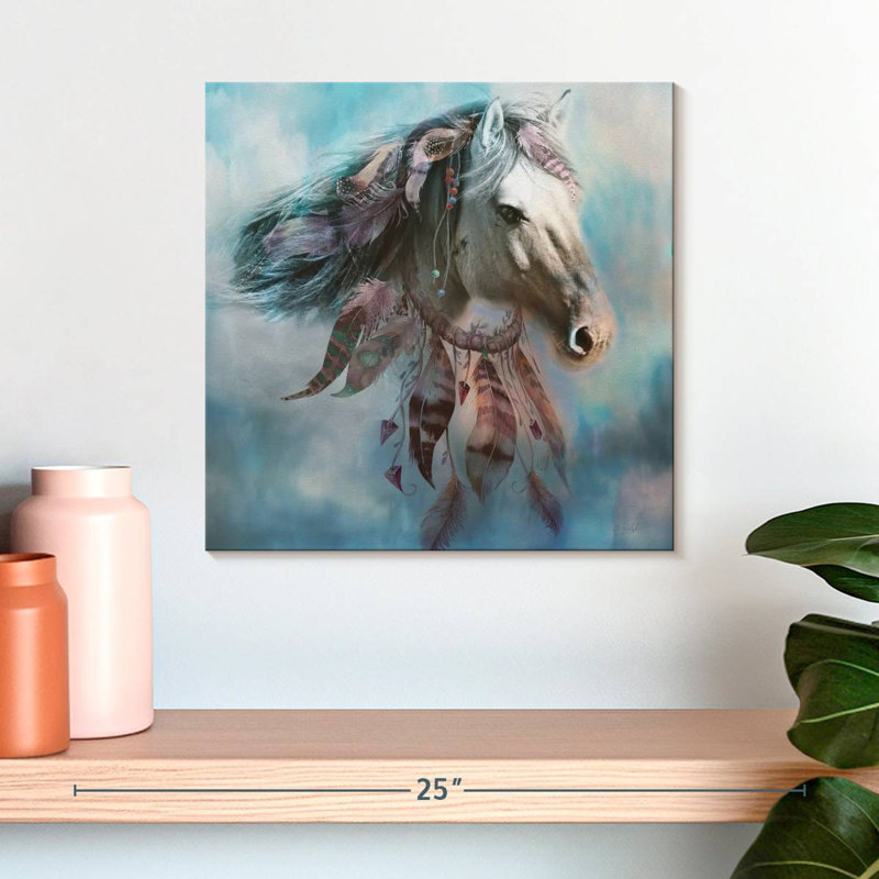 Brampt Native Dream Horse, 16" H x 16" W