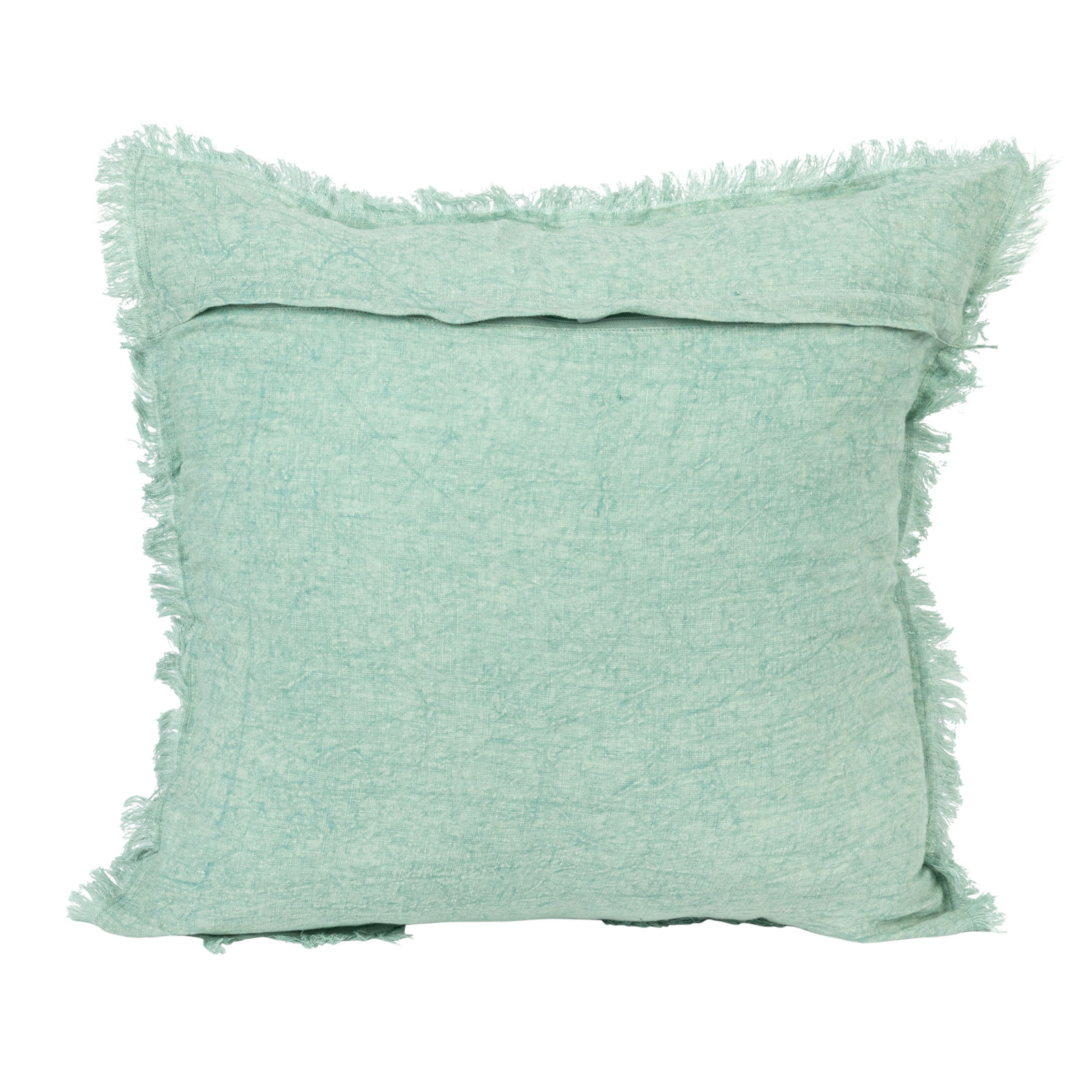 Julianne 20" x 20" Linen Throw Pillow, Mint